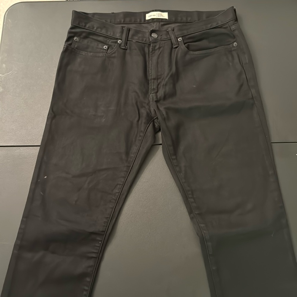 Gap black pants men 32x34